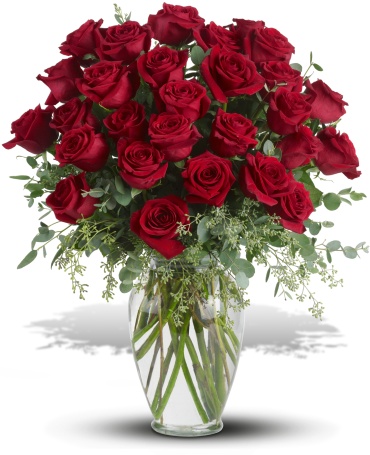 Forever Beloved - 30 Long Stemmed Red Roses